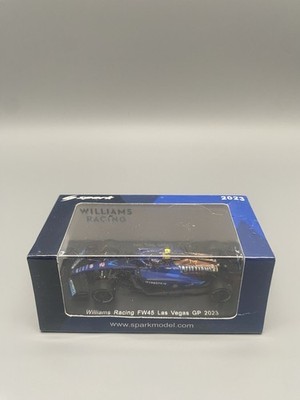 Sparky F1 1:64 Williams FW45 Logan Sergeant Las Vegas GP 2023 Y354 Modell