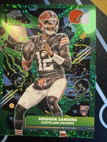 2025 Topps Cosmic Chrome Shedeur Sanders Base (RAW)