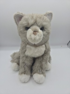 Douglas The Cuddle Toy Rita The Gray Cat 14'' Stuffed Plush Animal #4395