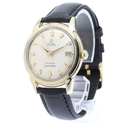 Omega Seamaster Calendar 35mm SS Silver Dial Automatic Date Watch #C9149 - Bild 1 von 8
