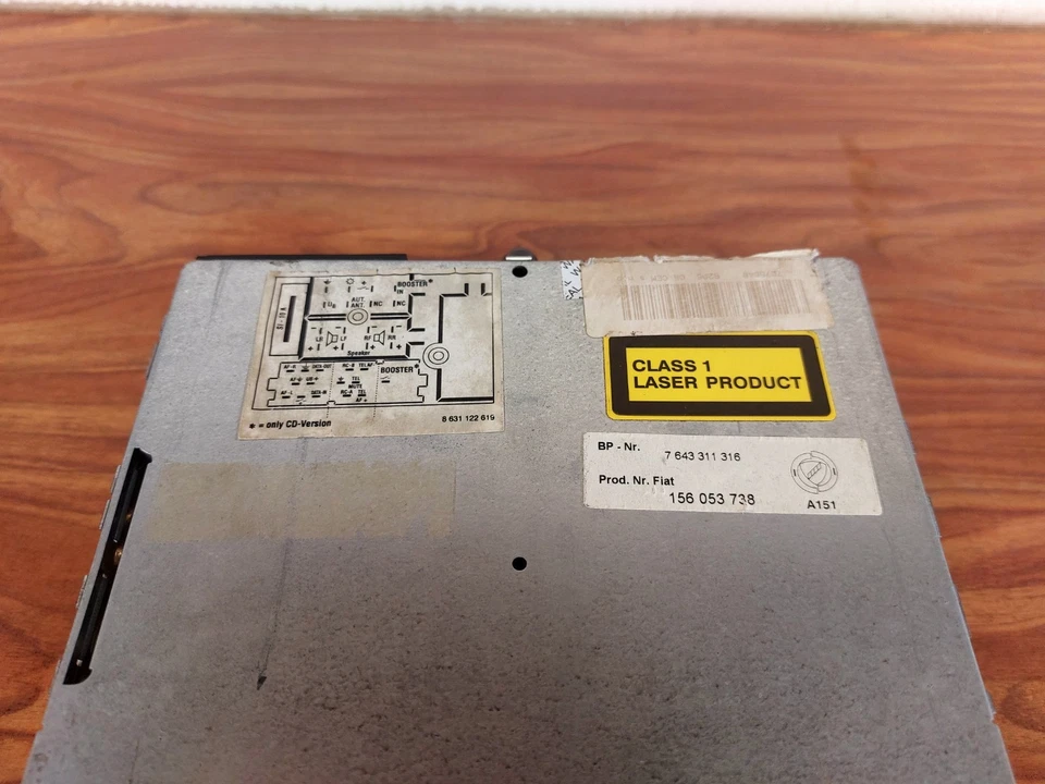 Autoradio Alfa Romeo 156 Oem 156053738 / 7643311316 CD - Photo 2/4