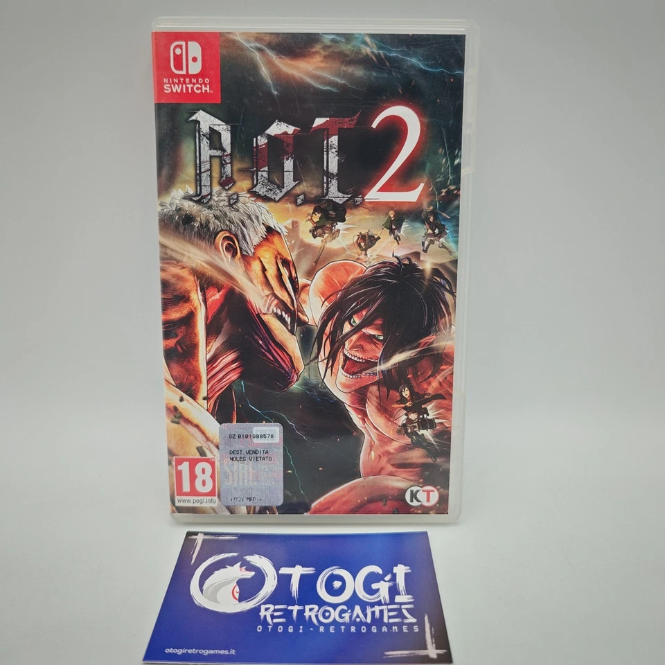 Attack On Titan 2 - A.O.T 2 (switch) USATO, foto 1 di 3