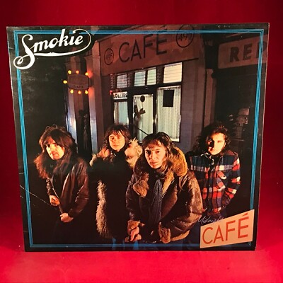 SMOKIE Midnight Café 1976 UK vinyl LP + INNER A2 B1 smokey RAK cafe