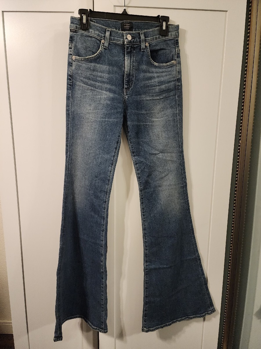 Citizens Of Humanity Jeans Sz 27 Chloe Super Flare COH Med Wash