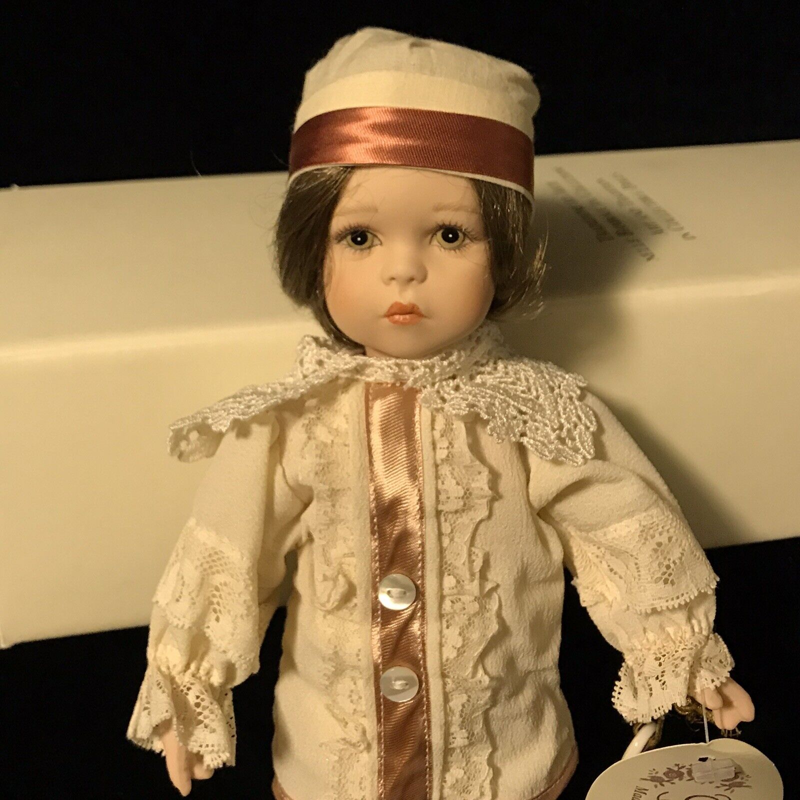 Le Bambole di Arianna Bisque Doll Made in Italy 12 Aurelia LE #18/500