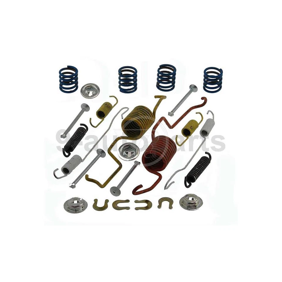 Kit de tambores y zapatas de freno trasero y herrajes para Toyota Tacoma 2005-2019 Foto 3 de 4