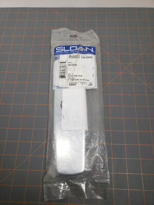 Sloan OPTIMA Accessory SFP22A 8'' Chrome Faucet Trim Plate Single 1 Hole no stud