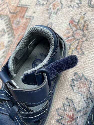 Stride Rite Size 4 Blue Sandals - Picture 6 of 10