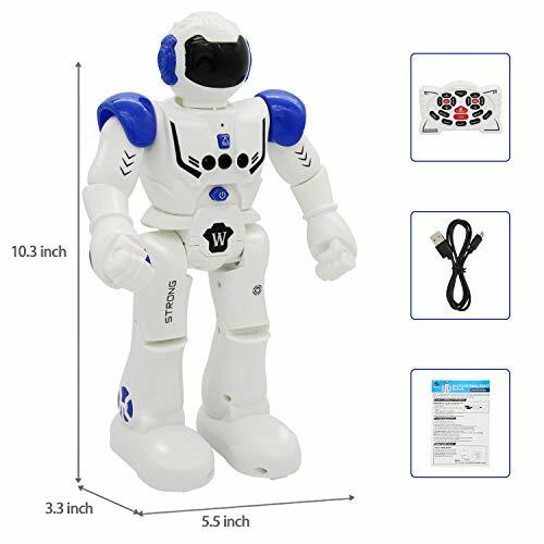 Robot télécommandé programmable interactif avec contrôle gestuel pour enfant