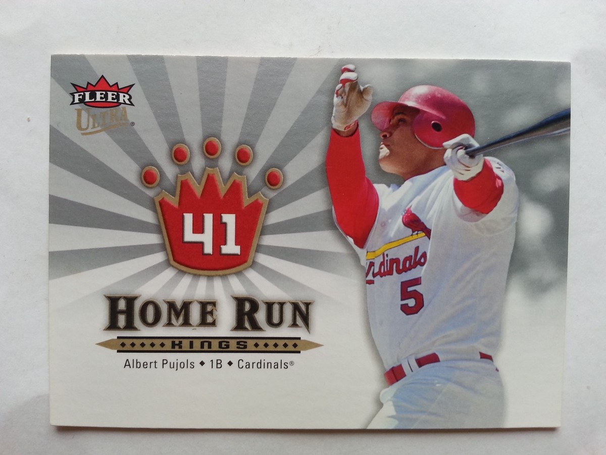 2006 Fleer Ultra Home Run Kings Albert Pujols HRK1 St. Louis