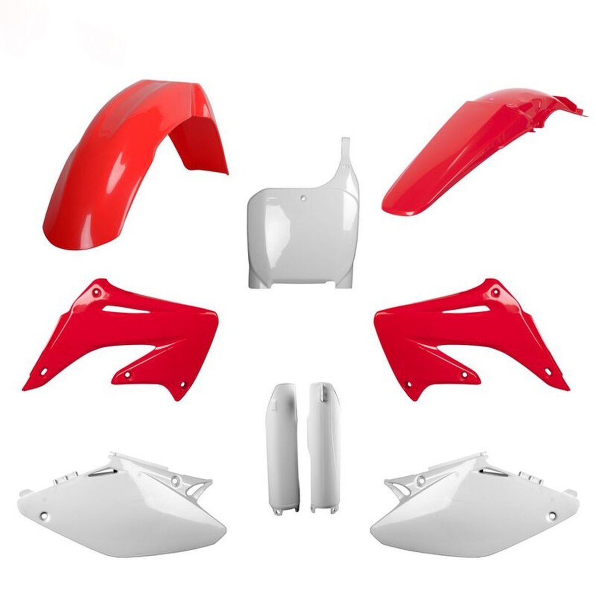 Plastique Honda CR 250 2002 ideal pour la renovation de votre moto de cross de collection