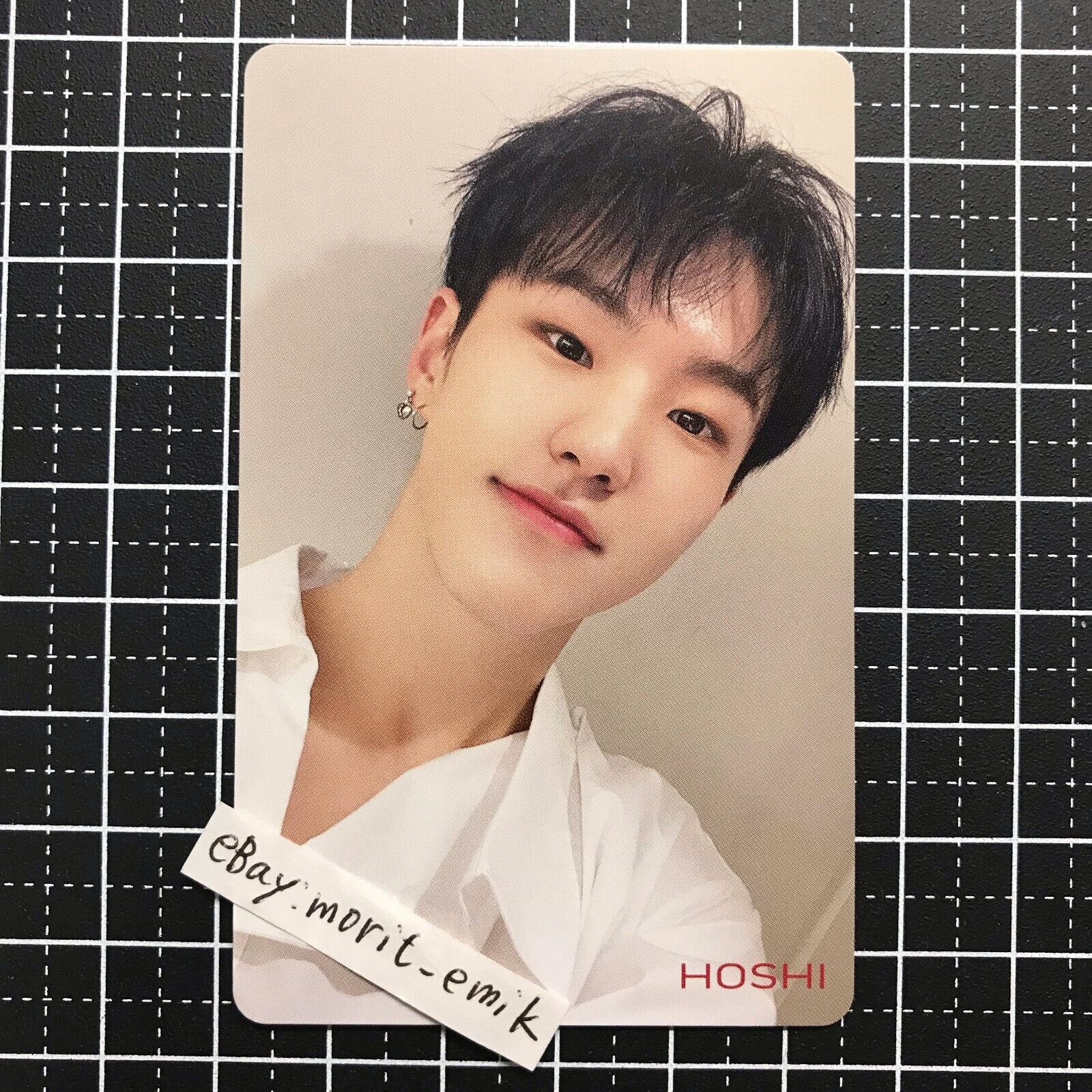 HOSHI SEVENTEEN 24H HMV JAPAN limited 2ND MINI ALBUM Official photo card PC  a