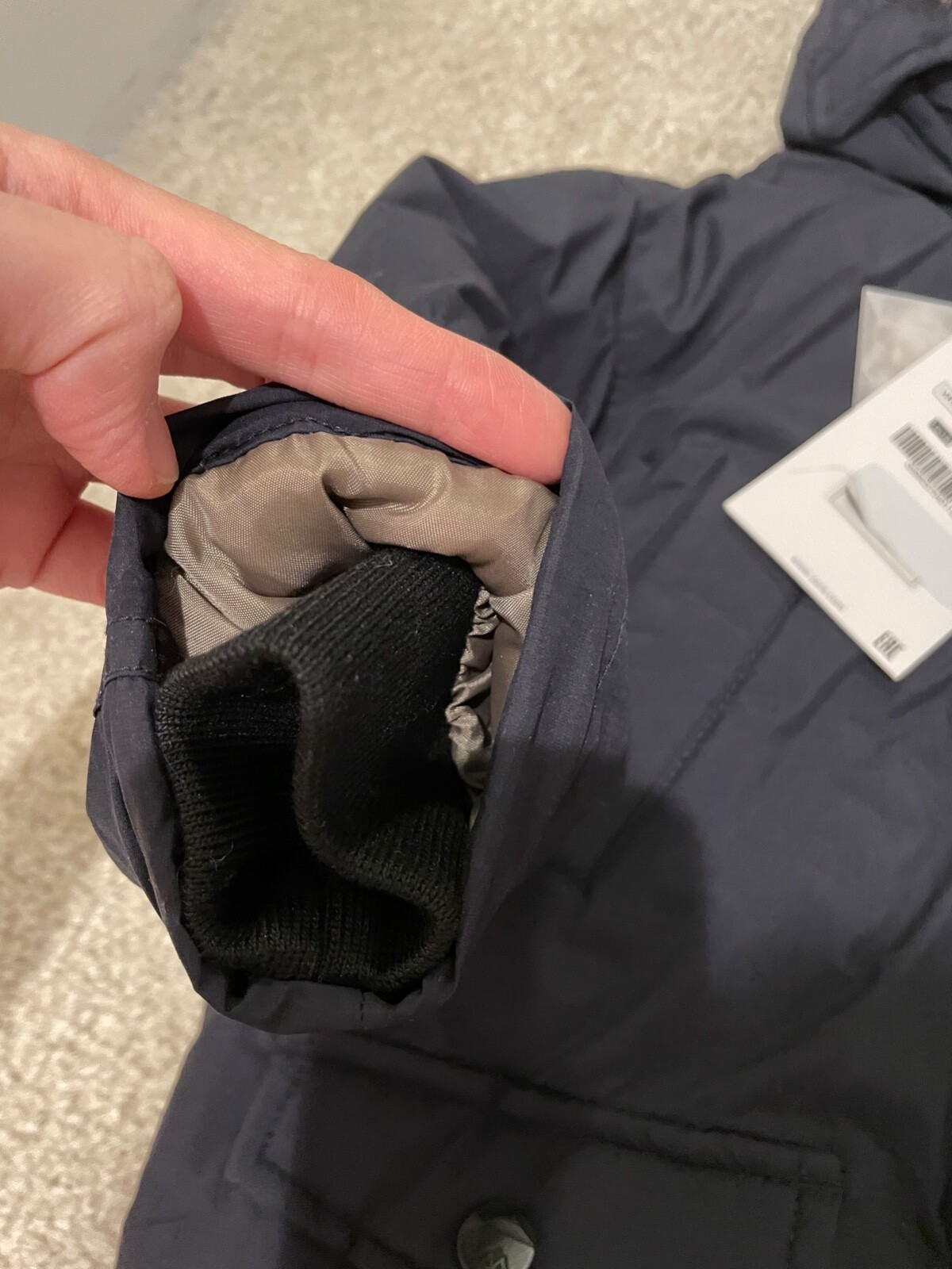 NWT ZARA Baby Boys Hybrid Premium Down Puffer Zipper Jacket Coat