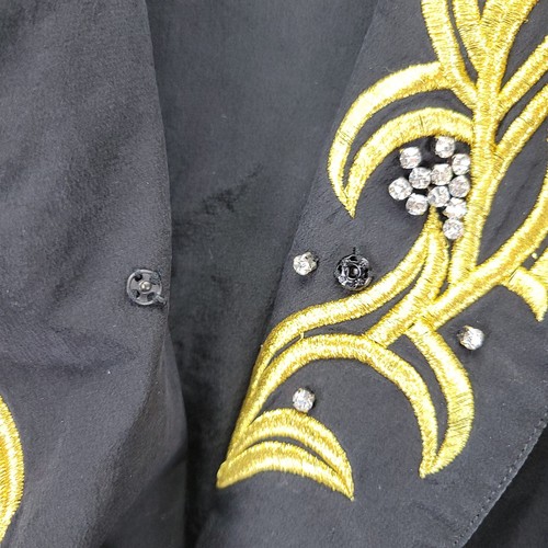 Eleanora B. Silk Vintage Embroidered Womens Blouse Size Medium Very Rare - Picture 16 of 23