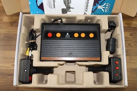 Atari Flashback 4 Classic Game Console 2 Controllers Asteroids Poster 75 Games