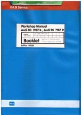 Audi 80 90 B3 1.6 1.8 Keihin I Carburettortci-h Ignition 87- Workshop Manual