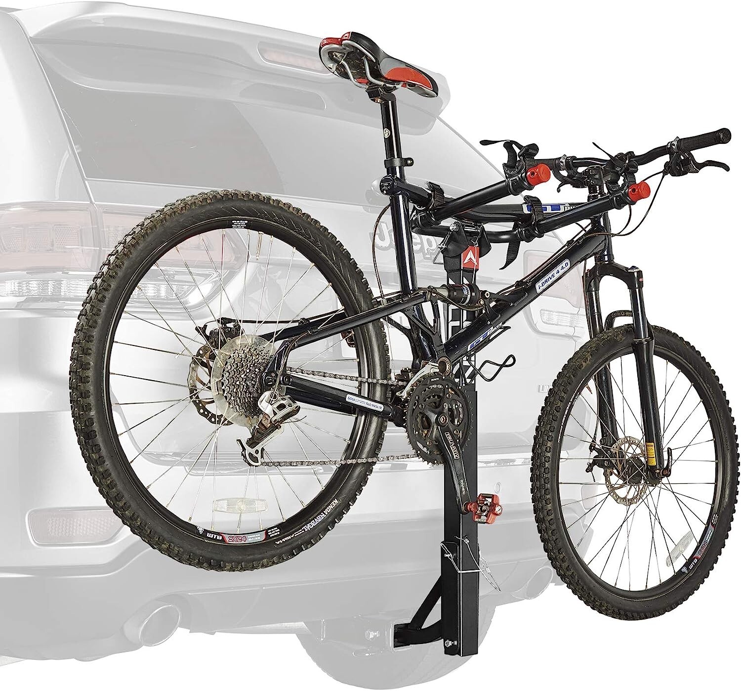 Allen Sports Deluxe 2-Bicycle Hitch Mounted Bike Rack Carrie
