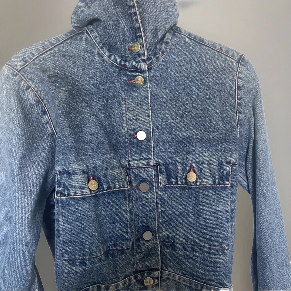 Chaqueta Vaquera Vivienne Westwood Hecha en Italia Talla 42 Rara Azul Índigo Etiqueta Roja Foto 3 de 4