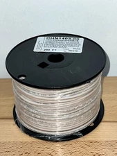 #14 Gauge White Copper Stranded Wire 250' FT Roll THHN/THWN UL Listed - White