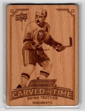 2023-24 Upper Deck Engrained Carved in Time Bryan Trottier #CT-22 AT001