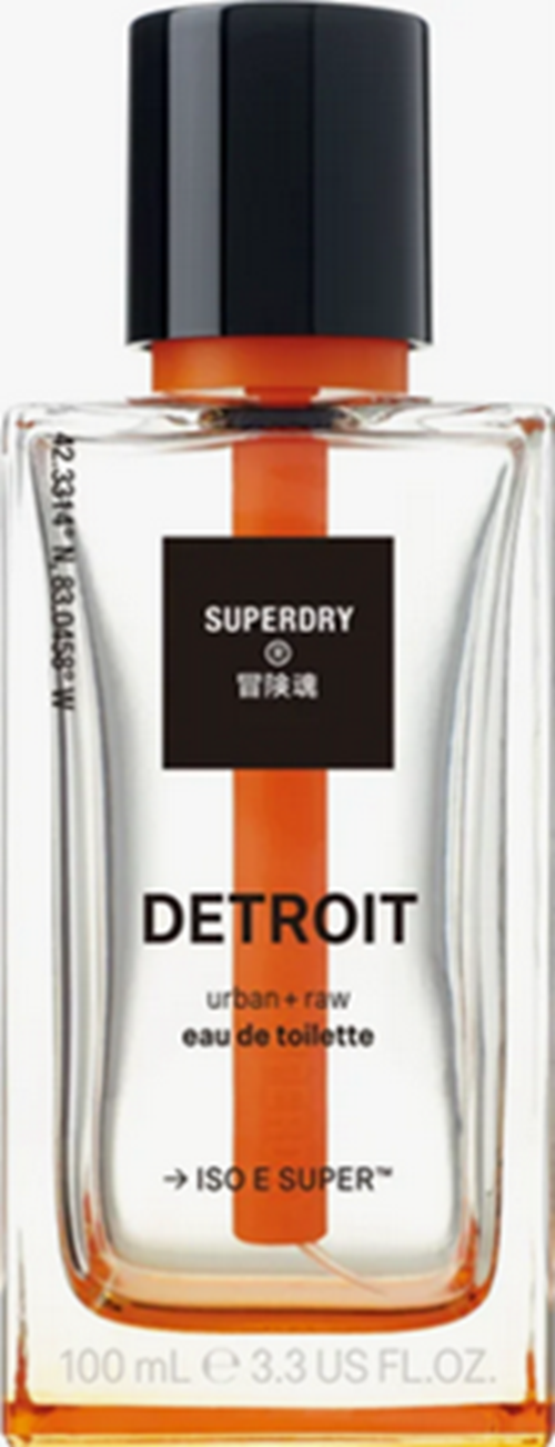 Superdry Detroit 100ml DESIGNER Mens Aftershave Spray Eau De 