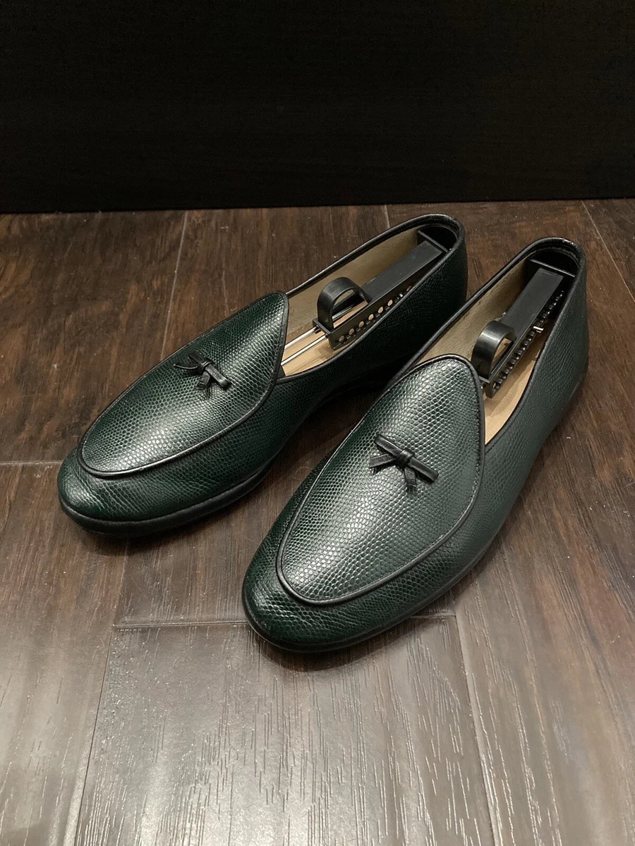 Green sales lizard shoes