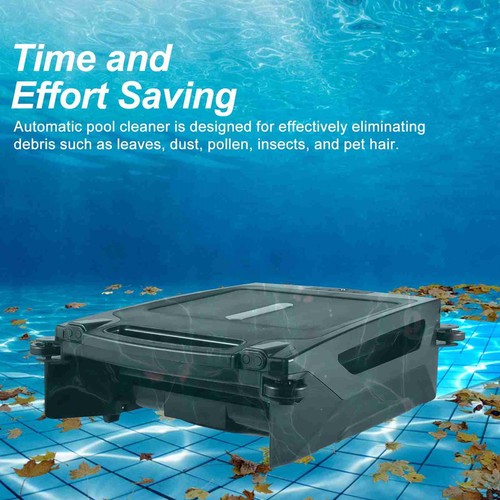 J Swimming Pool Cleaner Solar And Battery Dual Charging 2 Cleaning Modes Rec 1