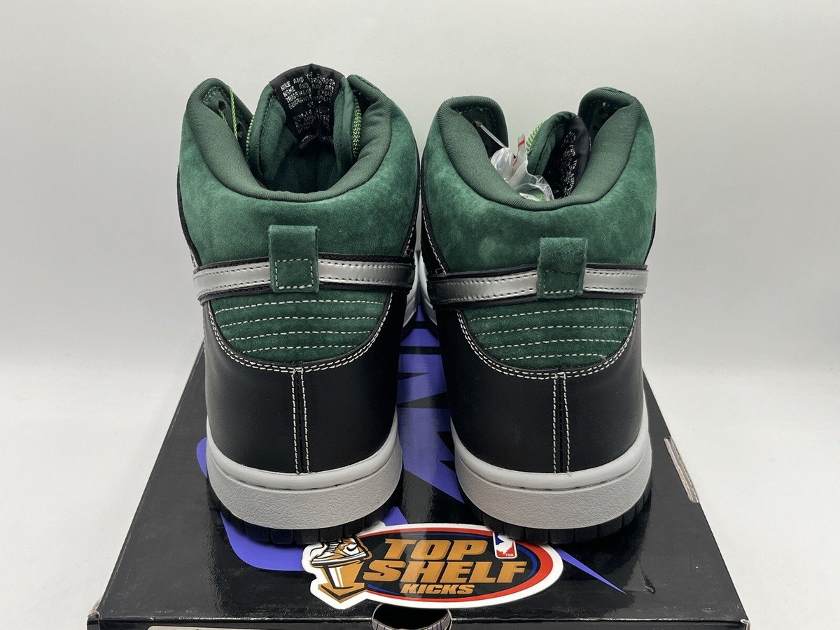 New Nike Dunk High SB Brut 2007 Size 12 Rare Authentic Green 