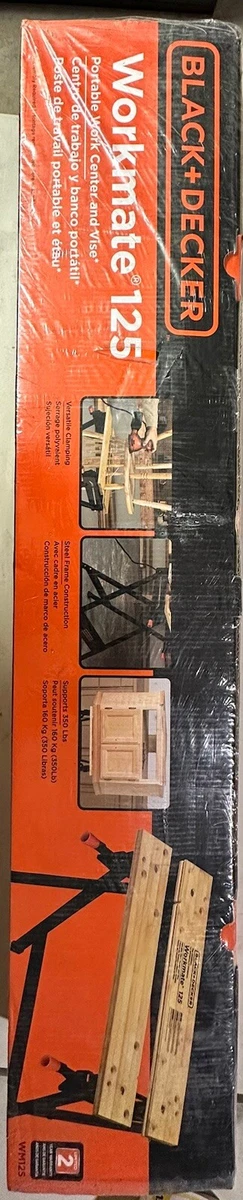 Black and online decker workmate 125