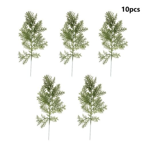 10Pcs Artificial Pine Needles 30cm for Christmas Pine Bushes Wreaths Garland DIY - Picture 1 of 12
