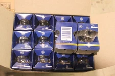 GE 11303 25W 120V Globe Crystal Clear light bulb lamp candelabra GC25, lot of 12