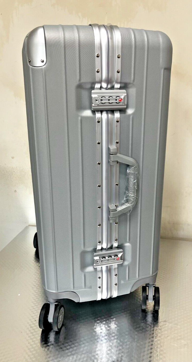 Valise Cabine 20 Pouces Aluminium Style RIMOWA - 4 Roues Spinner - Neuf Sous Emballage
