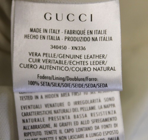 $3600 Gucci Women's White Leather Belted Jacket Bamboo Detail IT 42 340450 9022 - Afbeelding 9 van 11