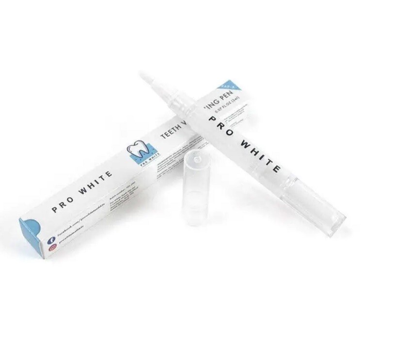 PAP-X Pro White Teeth Tooth Whitening Pen Peroxide Free Fluoride Free 100% Safe