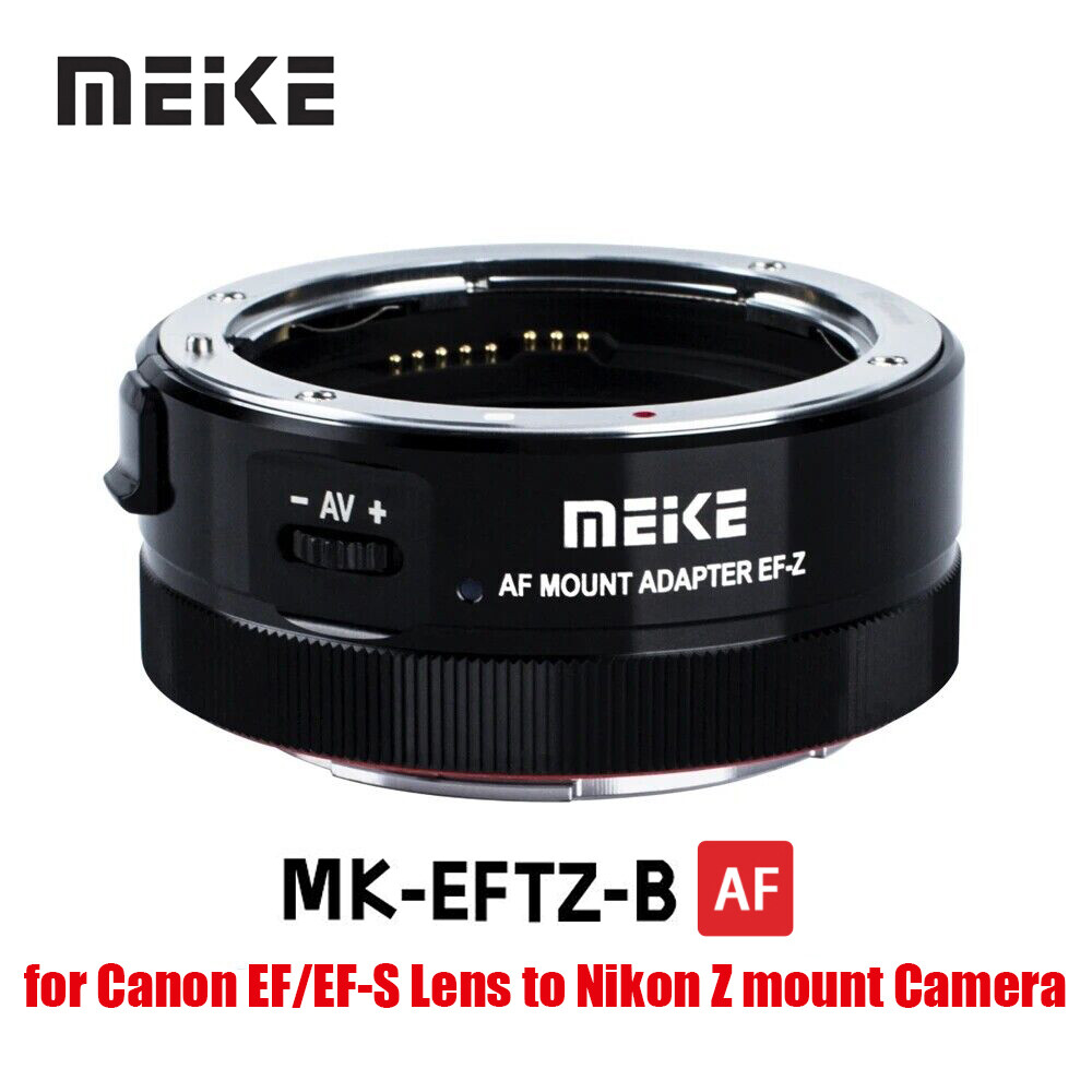 Meike MK-EFTZ-B EF-Z AF Lens Adapter for Canon EF/EF-S Lens to Nikon Z Z5  Z6 Z7