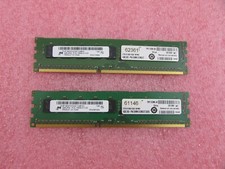 2x Crucial CT51272BD1339 2x 4GB DDR3 1333MHz PC3-10600 ECC DIMM 240-Pin RAM