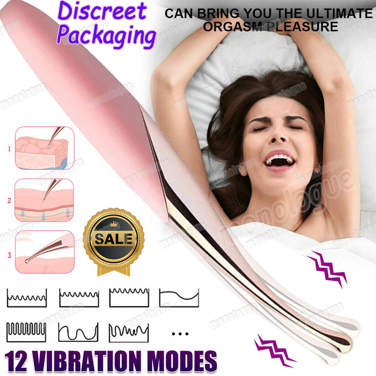 clit wand vibrator Pretty Love Ozzy Automatic Stroking Pussy » Best Pris på Prisradar.no