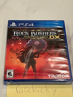 Rock Boshers DX: Director's Cut (PS4) NEW SEALED Y-FOLD, MINT, LIMITED RUN #99!