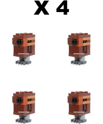 4 X LEGO - STAR WARS - ROTBRAUNER GONK DROID + GESCHENK - 75146 - 2016 - NEU
