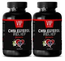 Low cholesterol foods - CHOLESTEROL RELIEF FORMULA 2B- Blood pressure reducer
