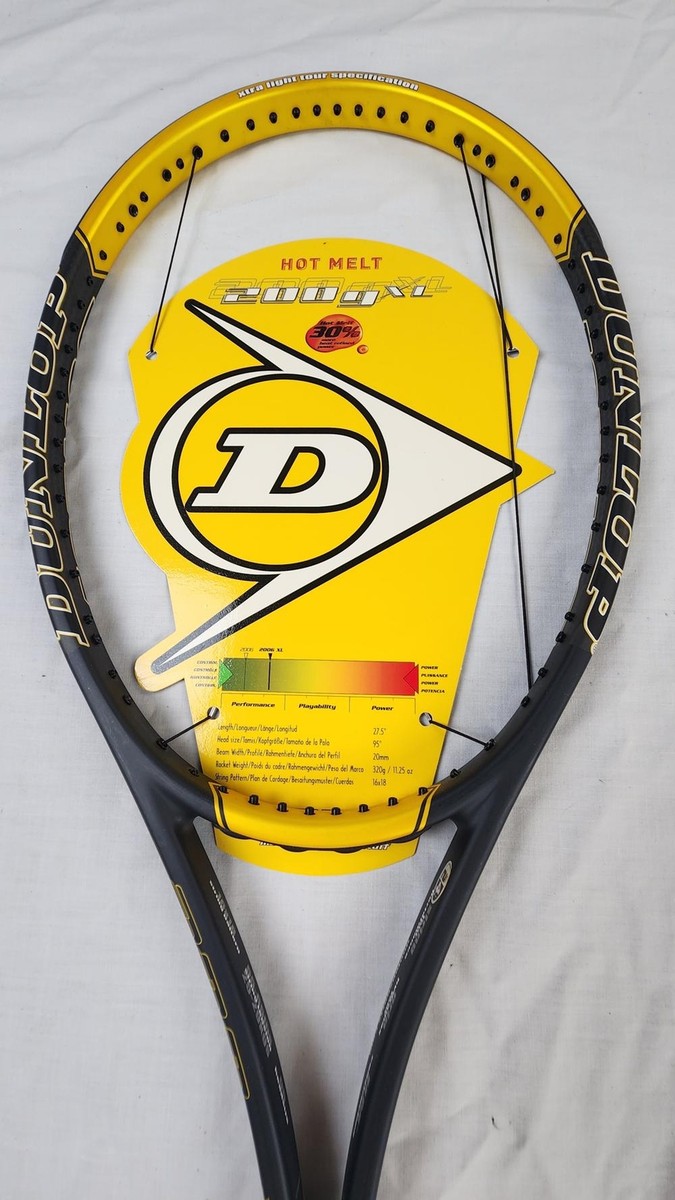 Dunlop Hot Melt Tennis Racket (672431) - 4 1/4 in, Longbody, MID
