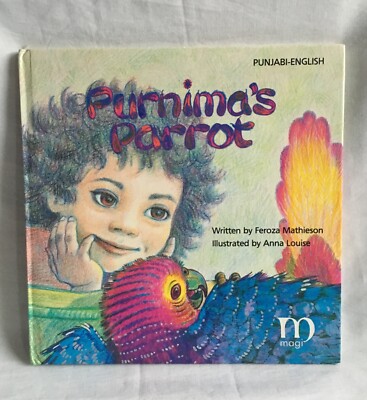 Purimas parrot written by Feroza Mathieson - Punjabi - English