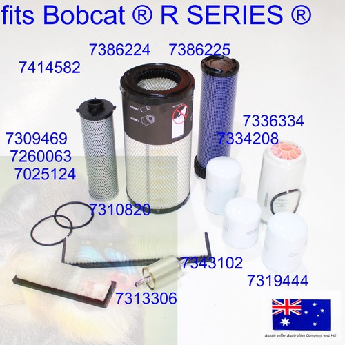 fits Bobcat Filter Kit 7386224 7386225 7319444 7336334 7334208 7313306 7310820 - 第 7/9 張圖片
