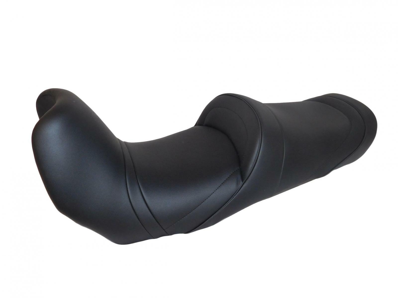 Selle confort gel Yamaha TDM 900 revêtement premium anti-glisse noir