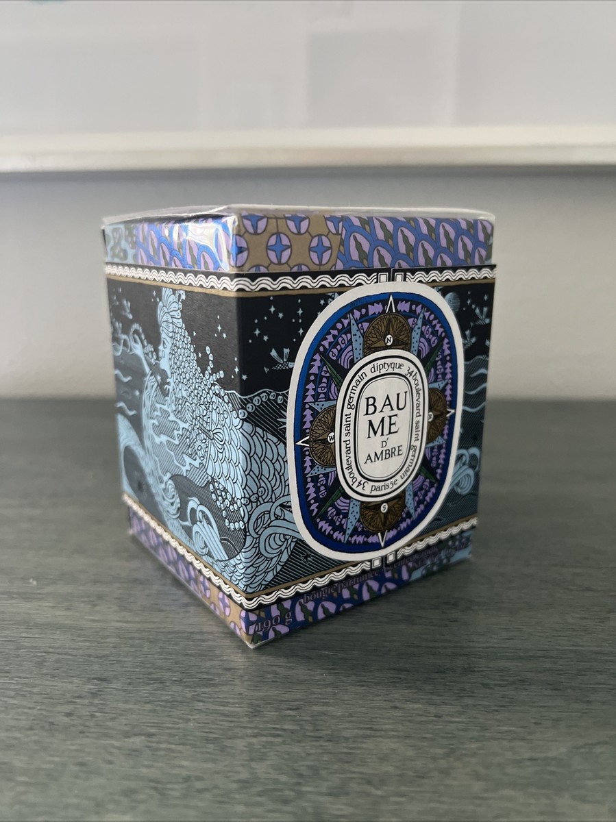 DIPTYQUE Baume d'Ambre Bougie Parfumee Scented Candle 6.5 Oz/ 190g