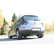 FOX Sportauspuff Racing Anlage ab Kat.VW Golf V 2.0l TDI 4motion Typ 1K 160x80mm