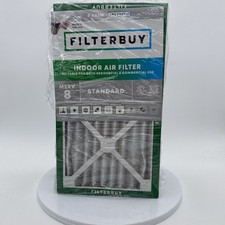 New MERV 8 USA Made 14x8x1 Filters (Actual Size 7.5x13.5x.75) *SIX PACK*