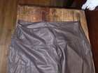 TIME & TRU FAUX LEATHER/SUEDE LEGGINGS SIZE 16/18 — photo 4