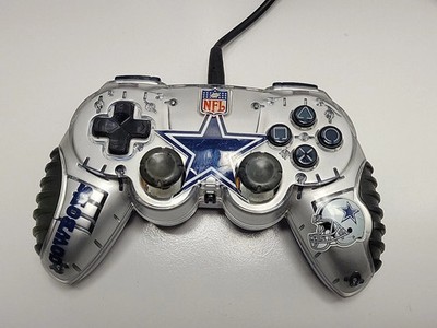 Playstation 2 NFL Dallas Cowboys Wired PS2 Controller By Mad Catz