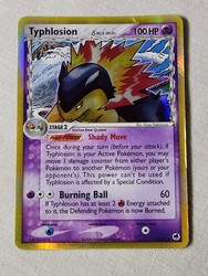 Typhlosion (Delta Species) 12/101 EX Dragon Frontiers Holo Rare